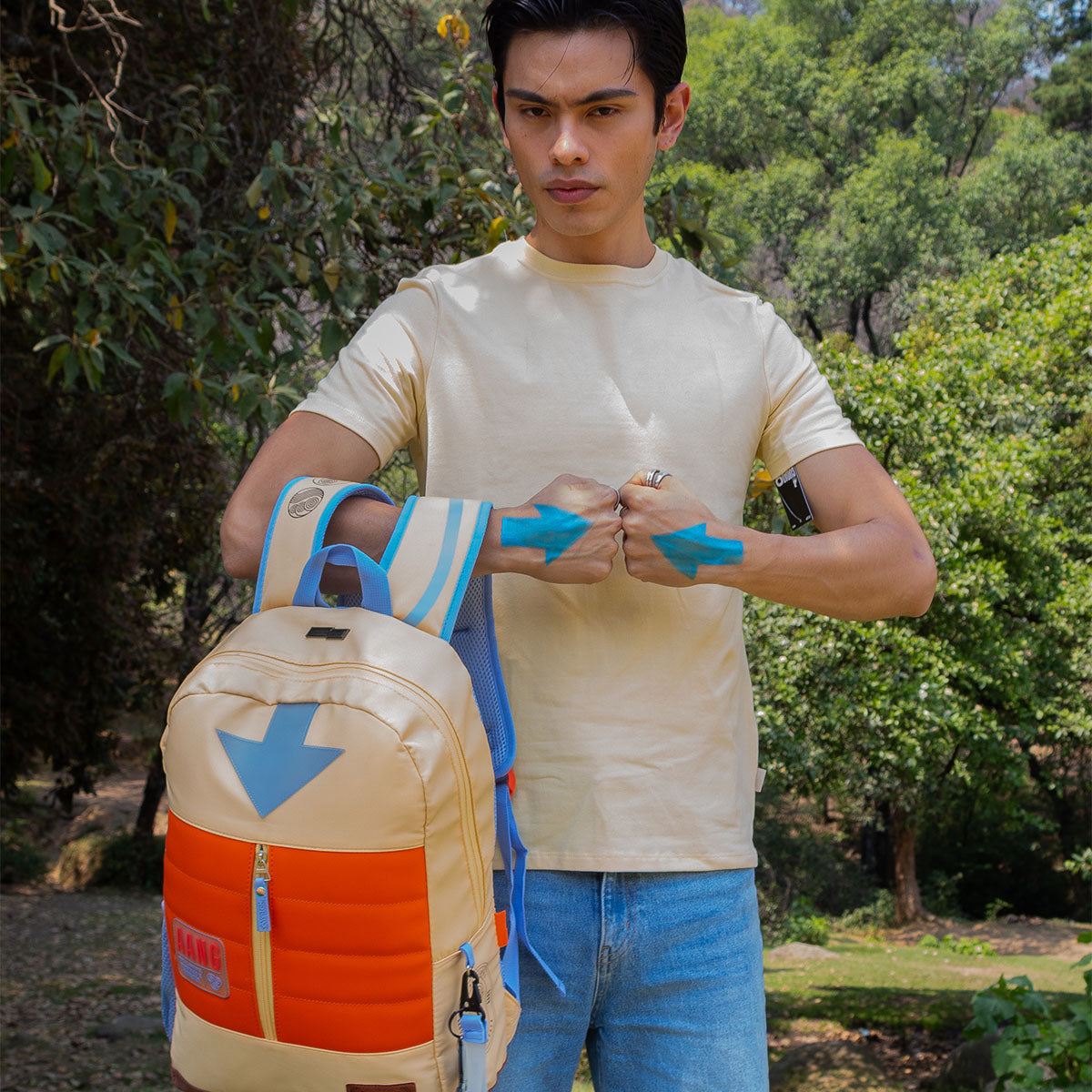 Mochila Avatar Ang Flecha Flourescente