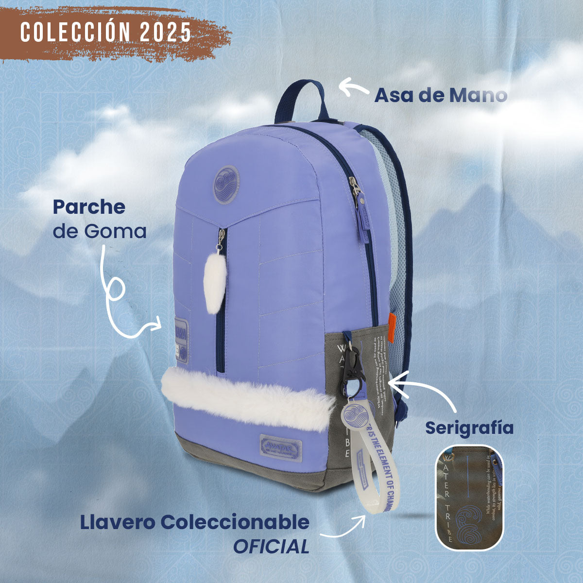 Mochila Avatar Nación del Agua