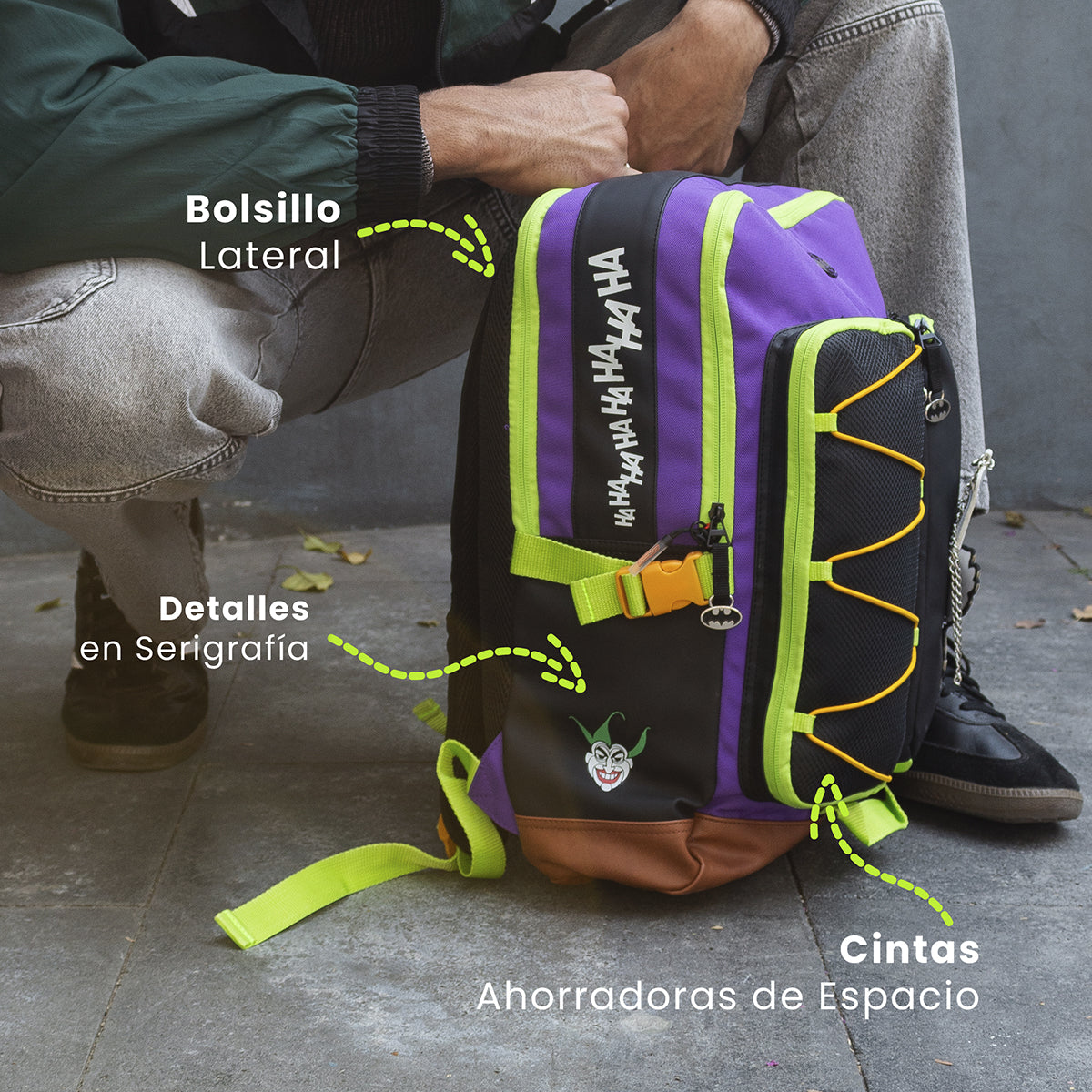Mochila Joker Carta