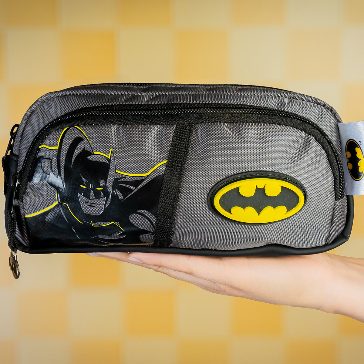 Set Escolar Mochila y Lapicera Batman con Alas