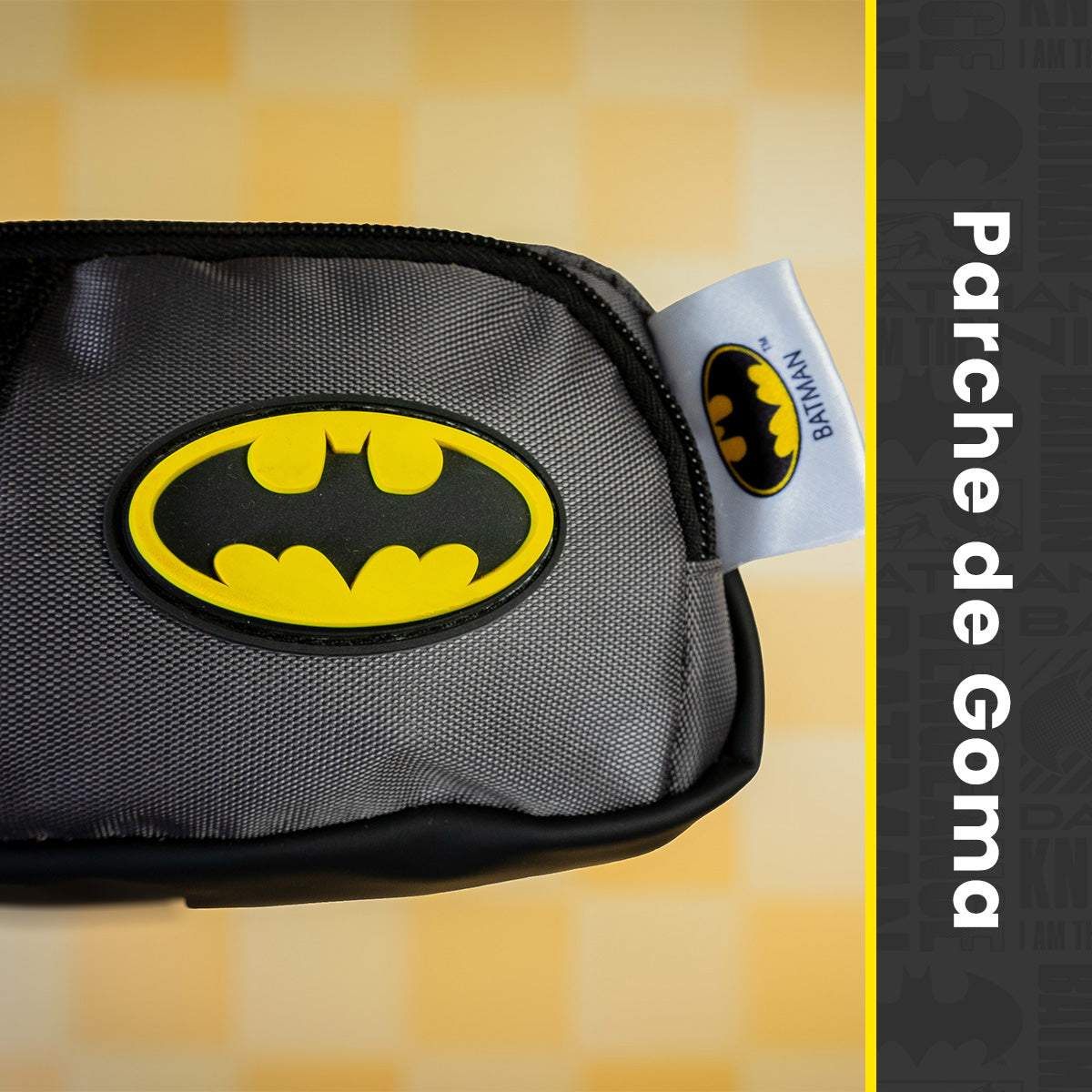 Set Escolar Mochila y Lapicera Batman con Alas