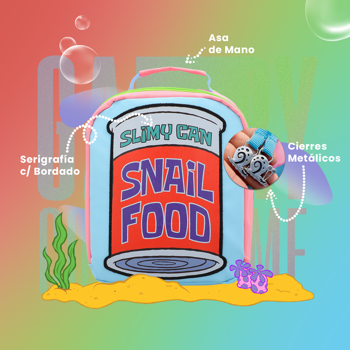 Lonchera Gary Lata Alimento