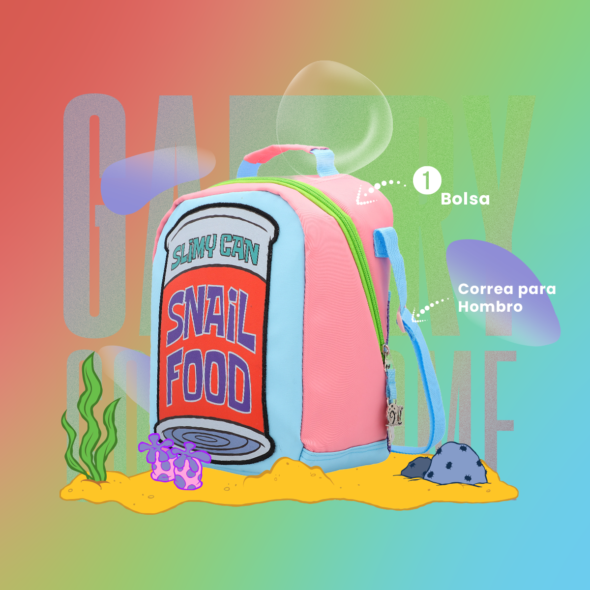 Lonchera Gary Lata Alimento