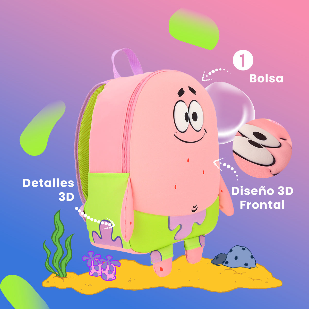 Mochila Patricio Estrella