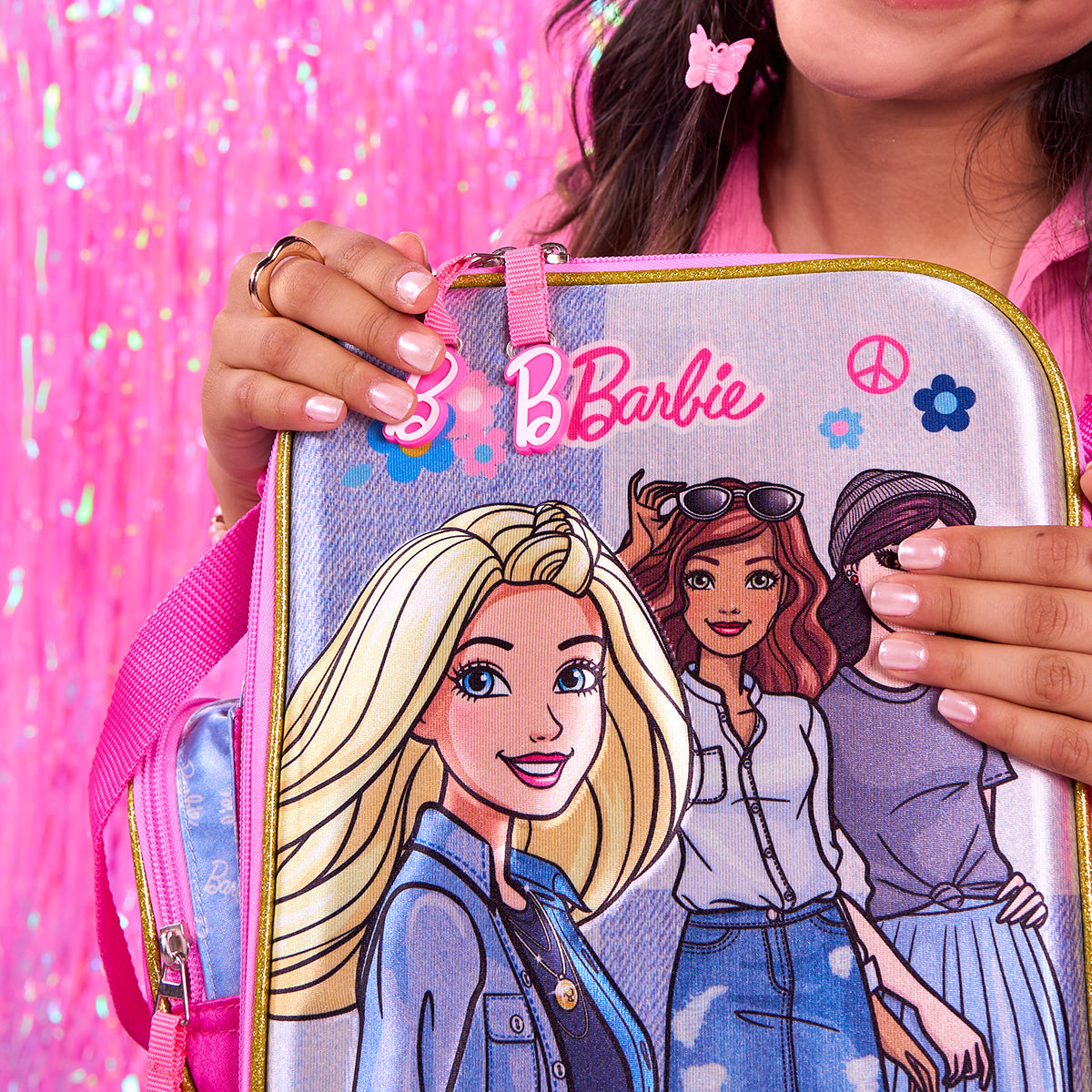 Lonchera Escolar Barbie y sus Amigas