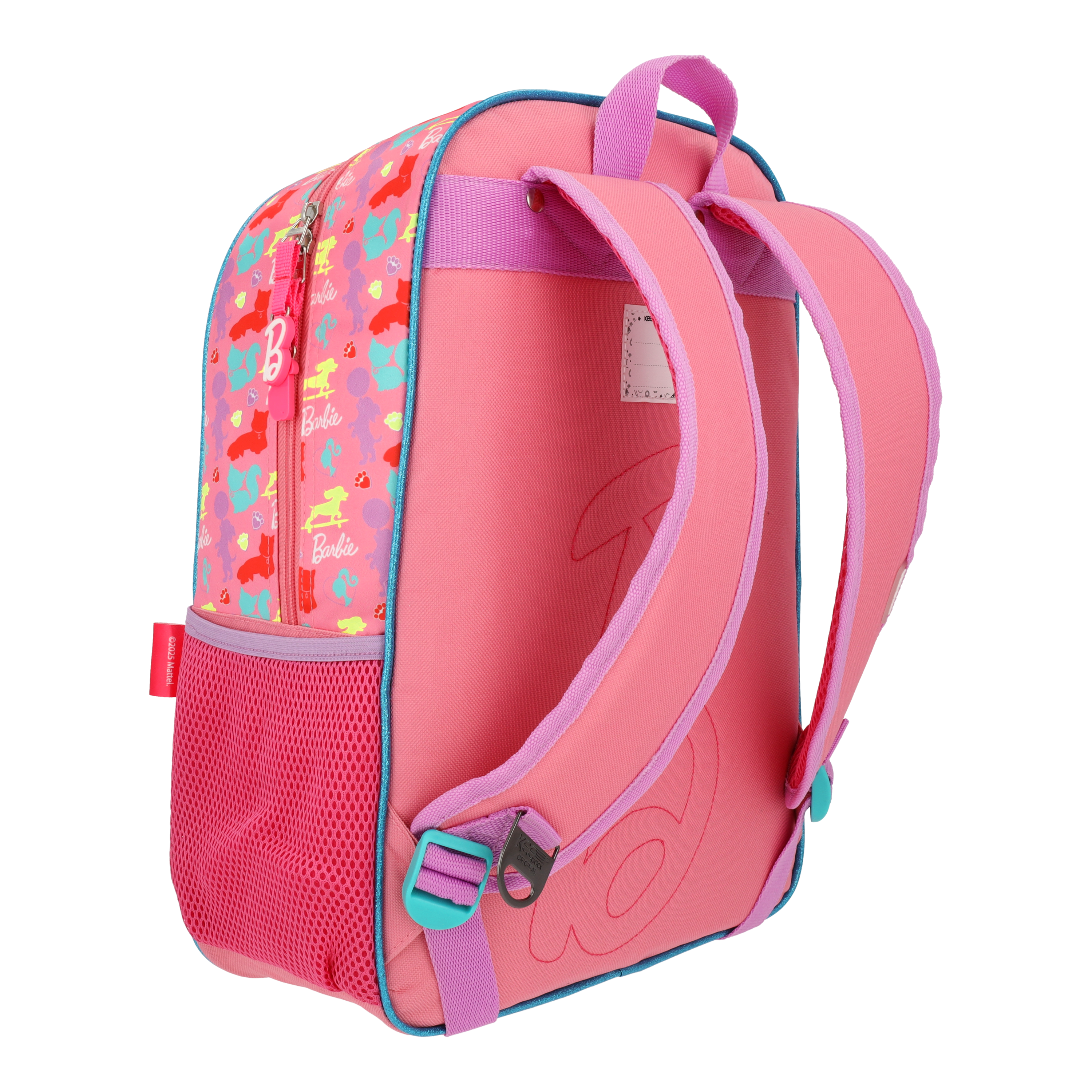 Set Mochila, Lonchera y Estuchera Barbie Kitty Vibes