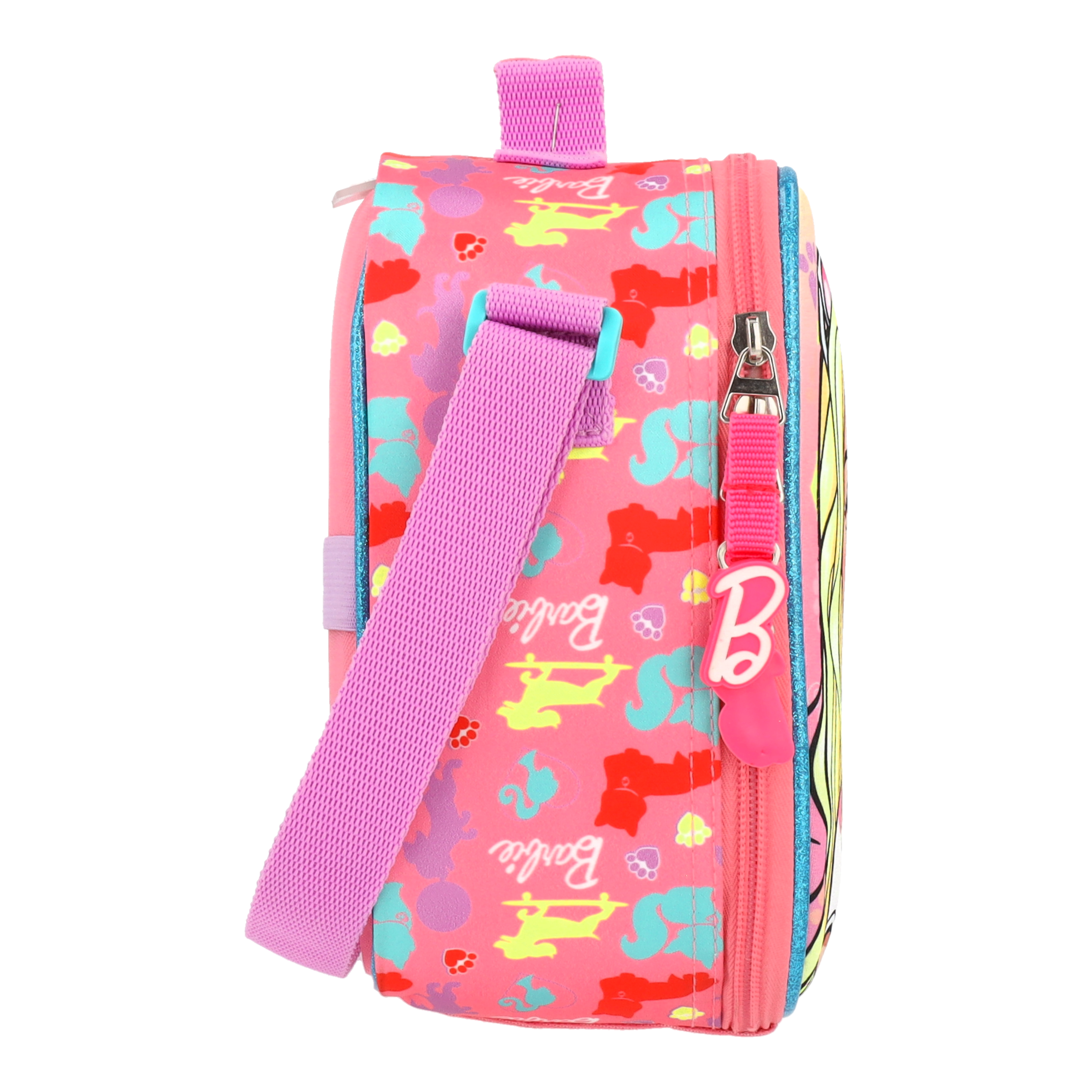 Set Mochila, Lonchera y Estuchera Barbie Kitty Vibes
