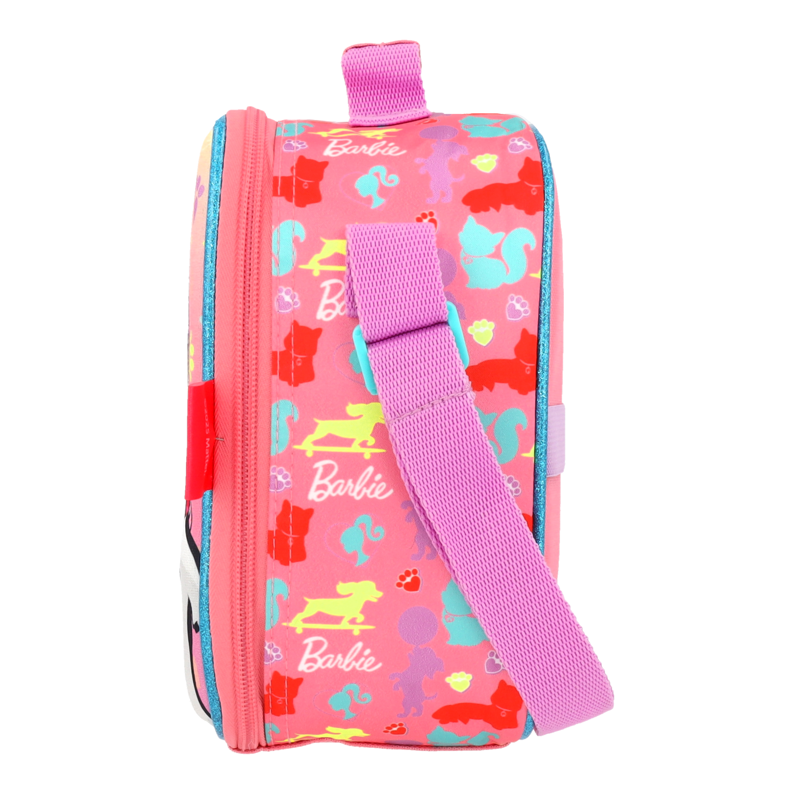 Set Mochila, Lonchera y Estuchera Barbie Kitty Vibes