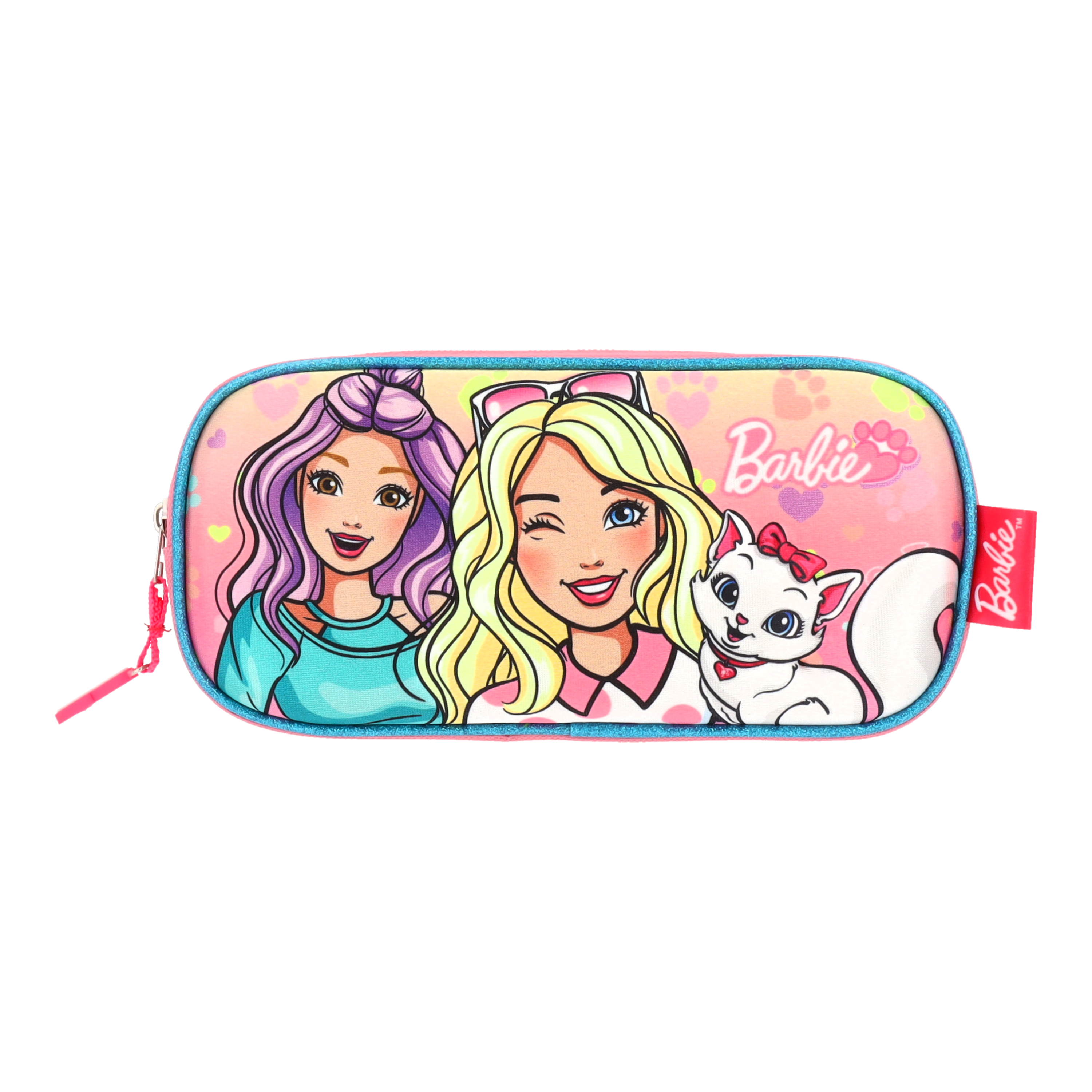 Set Mochila, Lonchera y Estuchera Barbie Kitty Vibes