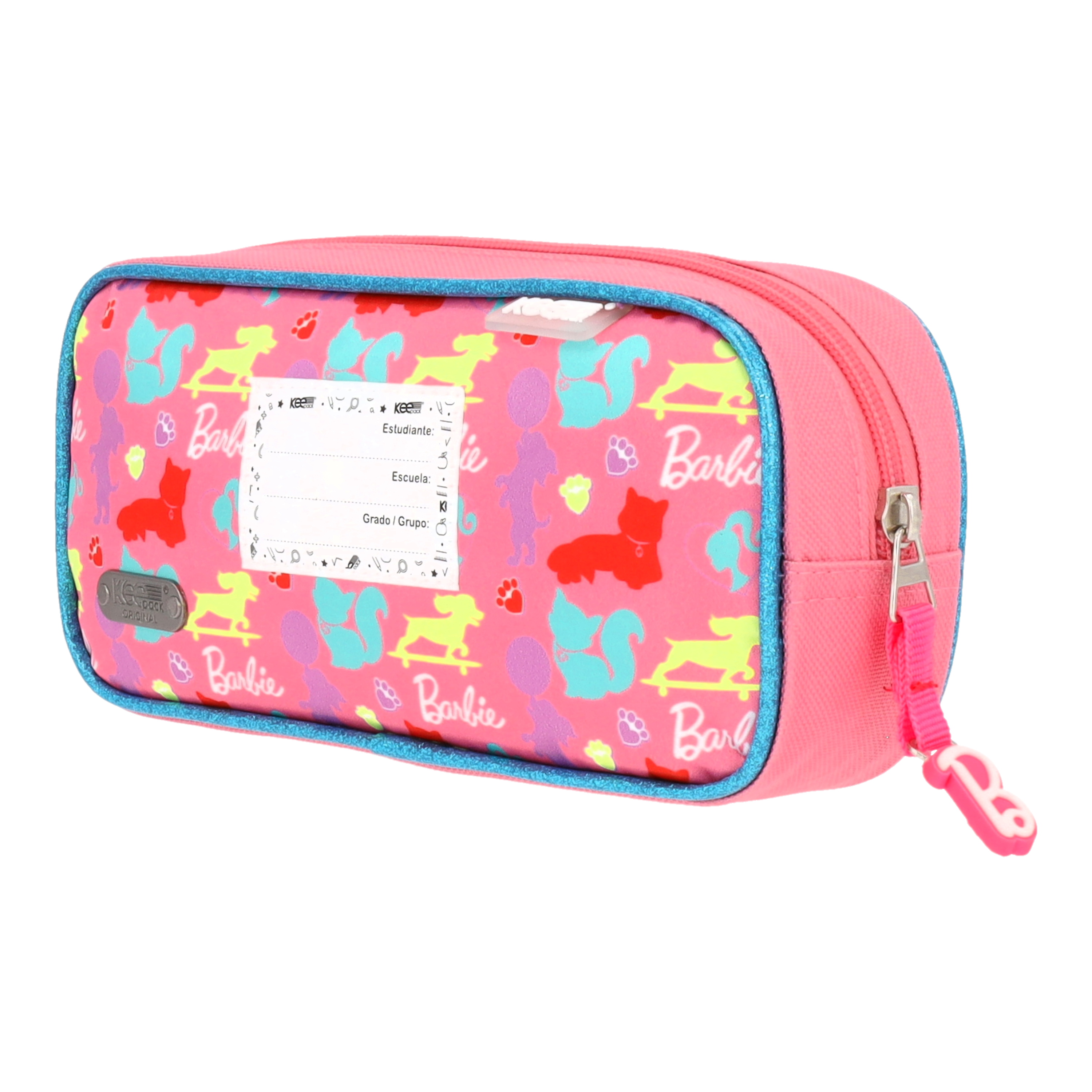 Set Mochila, Lonchera y Estuchera Barbie Kitty Vibes