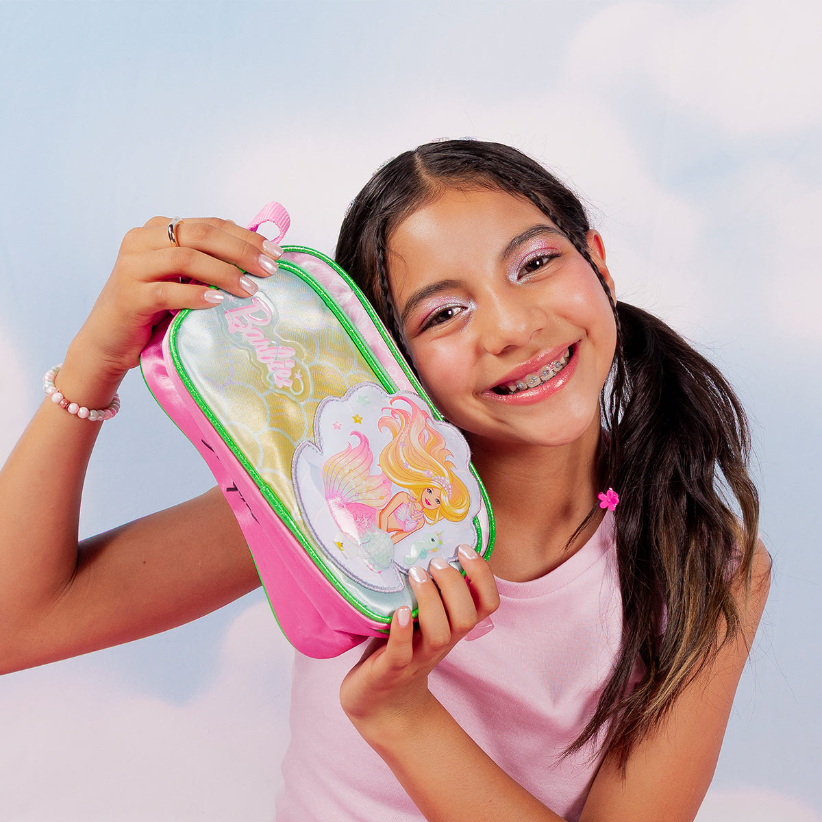 Set Mochila y Estuchera Barbie Sirena