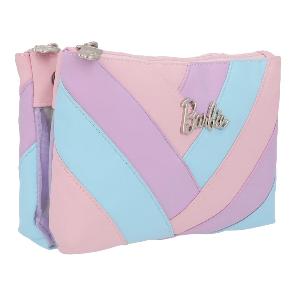 Cosmetiquera Barbie Colores Pastel Casual Original