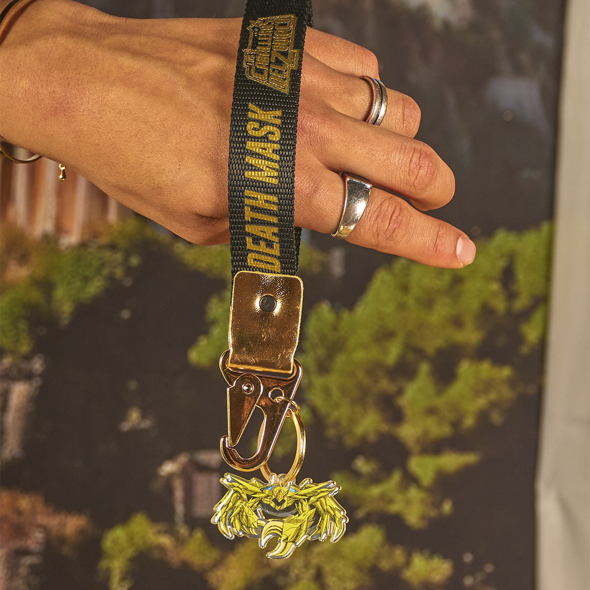 Mochila Armadura Dorada Caballeros del Zodiaco