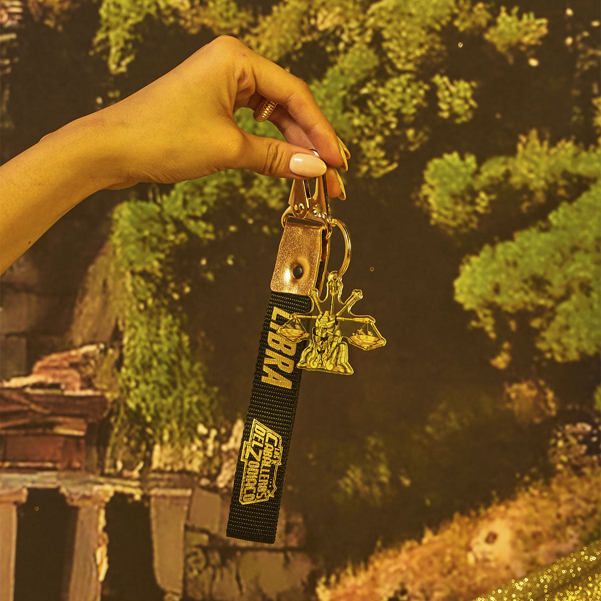 Mochila Armadura Dorada Caballeros del Zodiaco