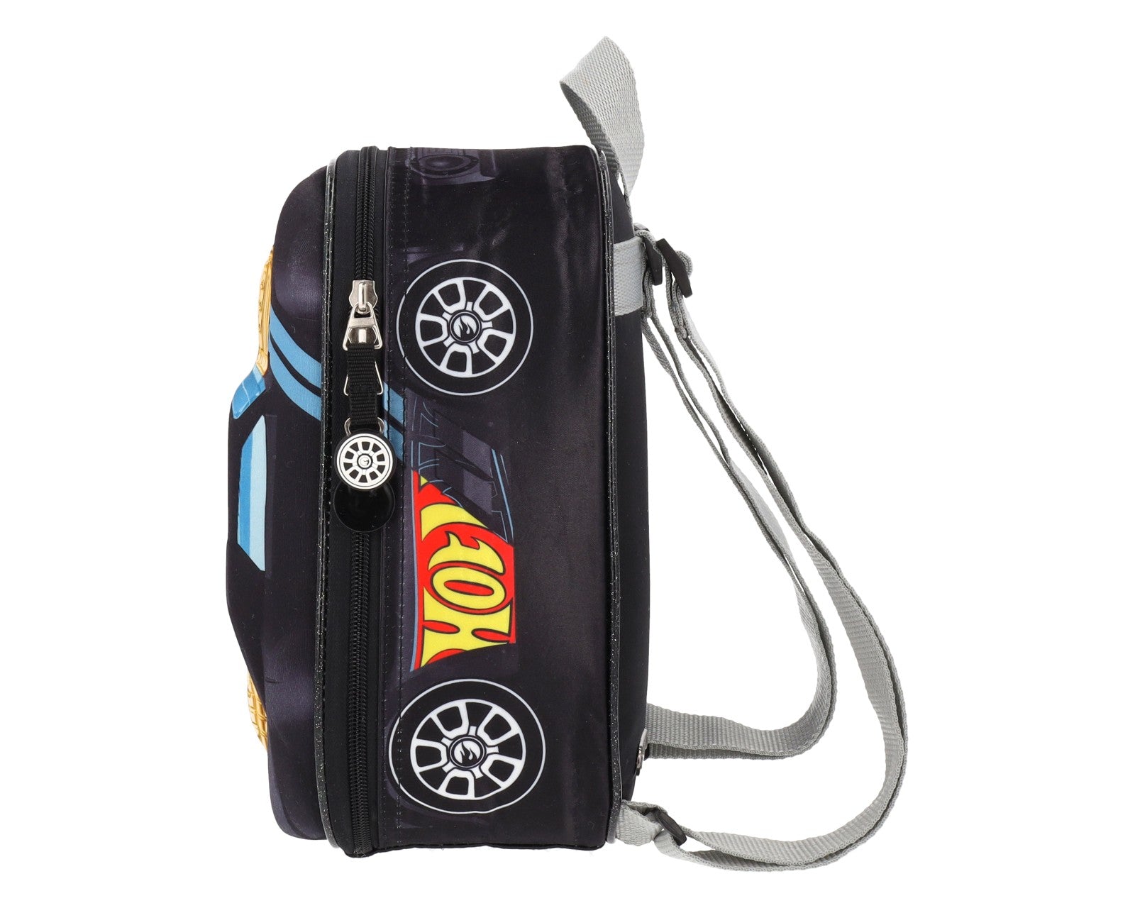 Lonchera en Forma de Hot Wheels Negro