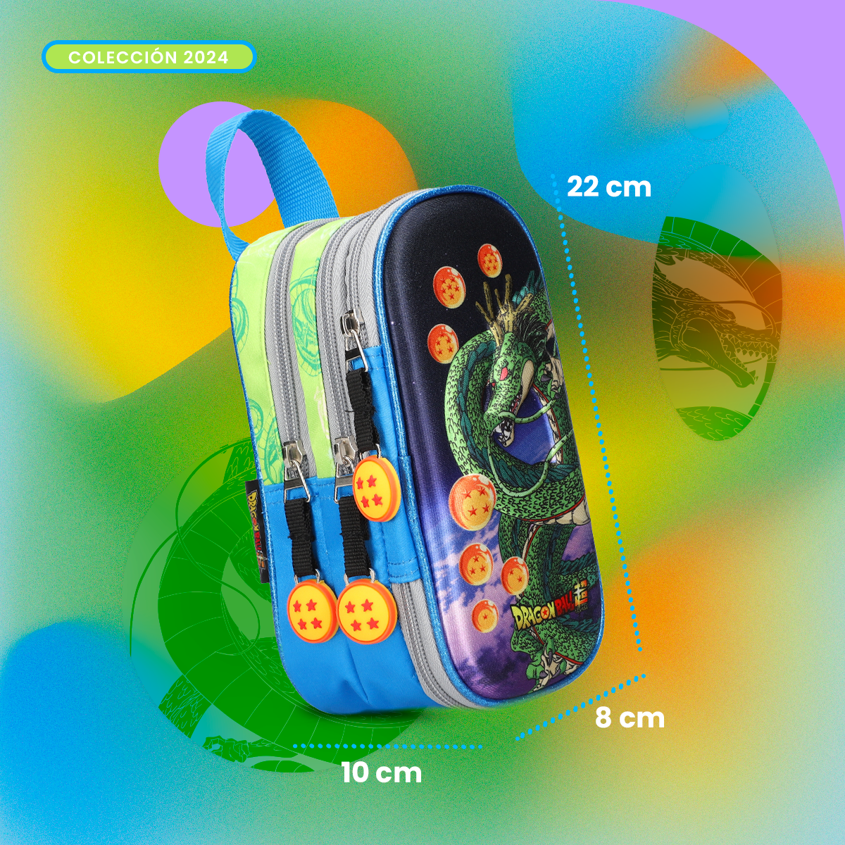 Estuchera Escolar Dragon Ball Shenlong