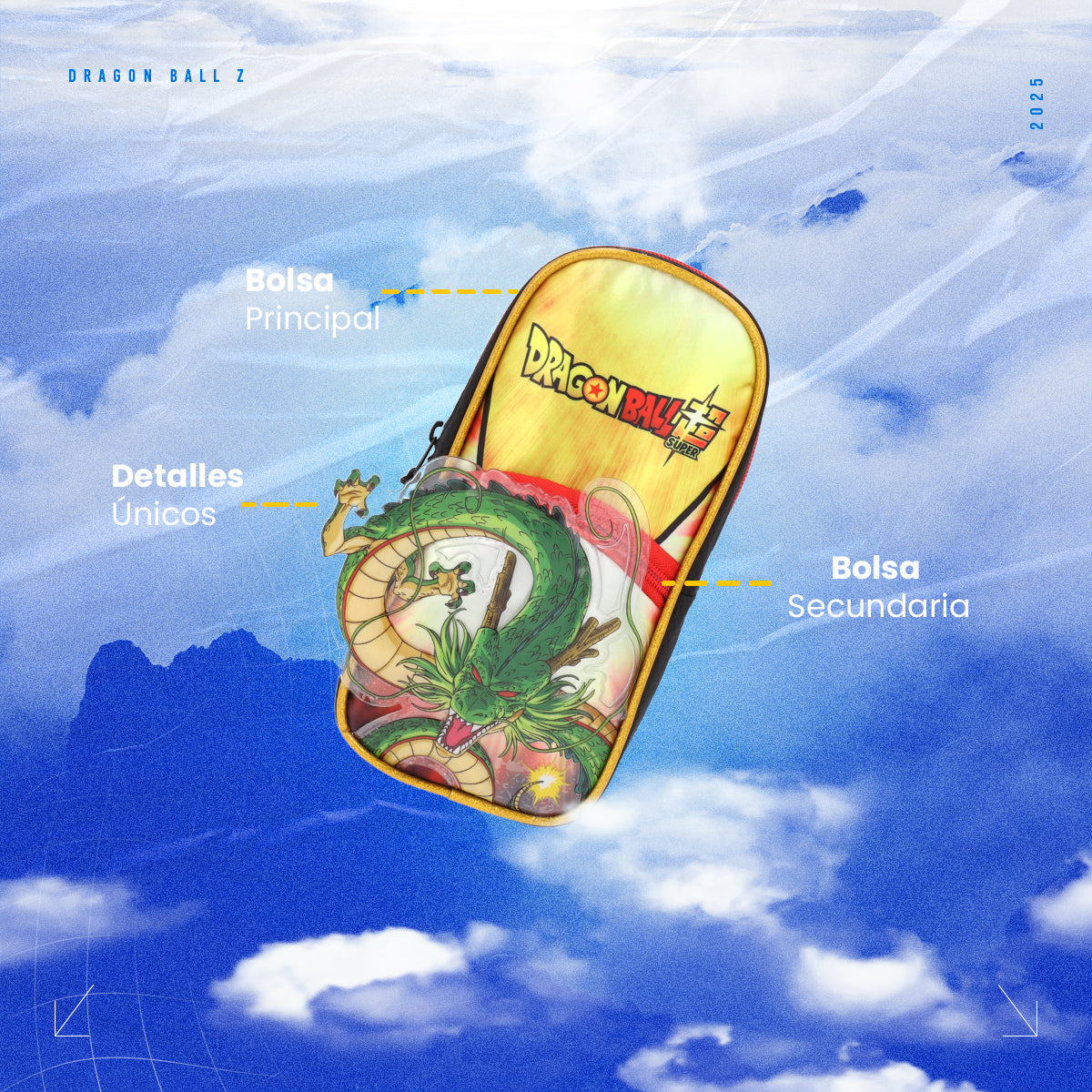 Estuchera Escolar Dragon Ball Shenlong Legendaria