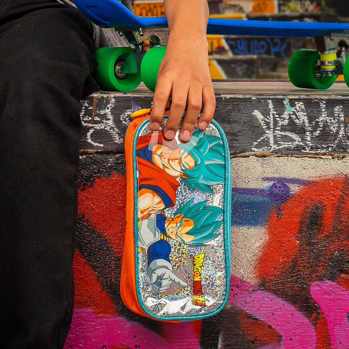 Estuchera Escolar Dragon Ball Nivel Dios