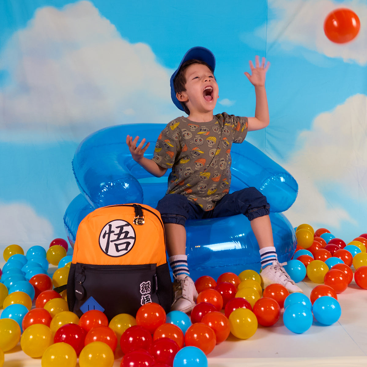 Goku Clasica Mini-Mochila Kinder