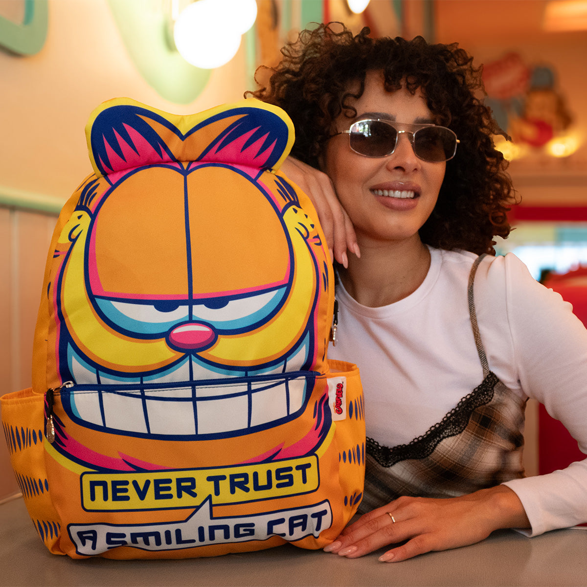 Mochila Garfield Smiling Cat 019