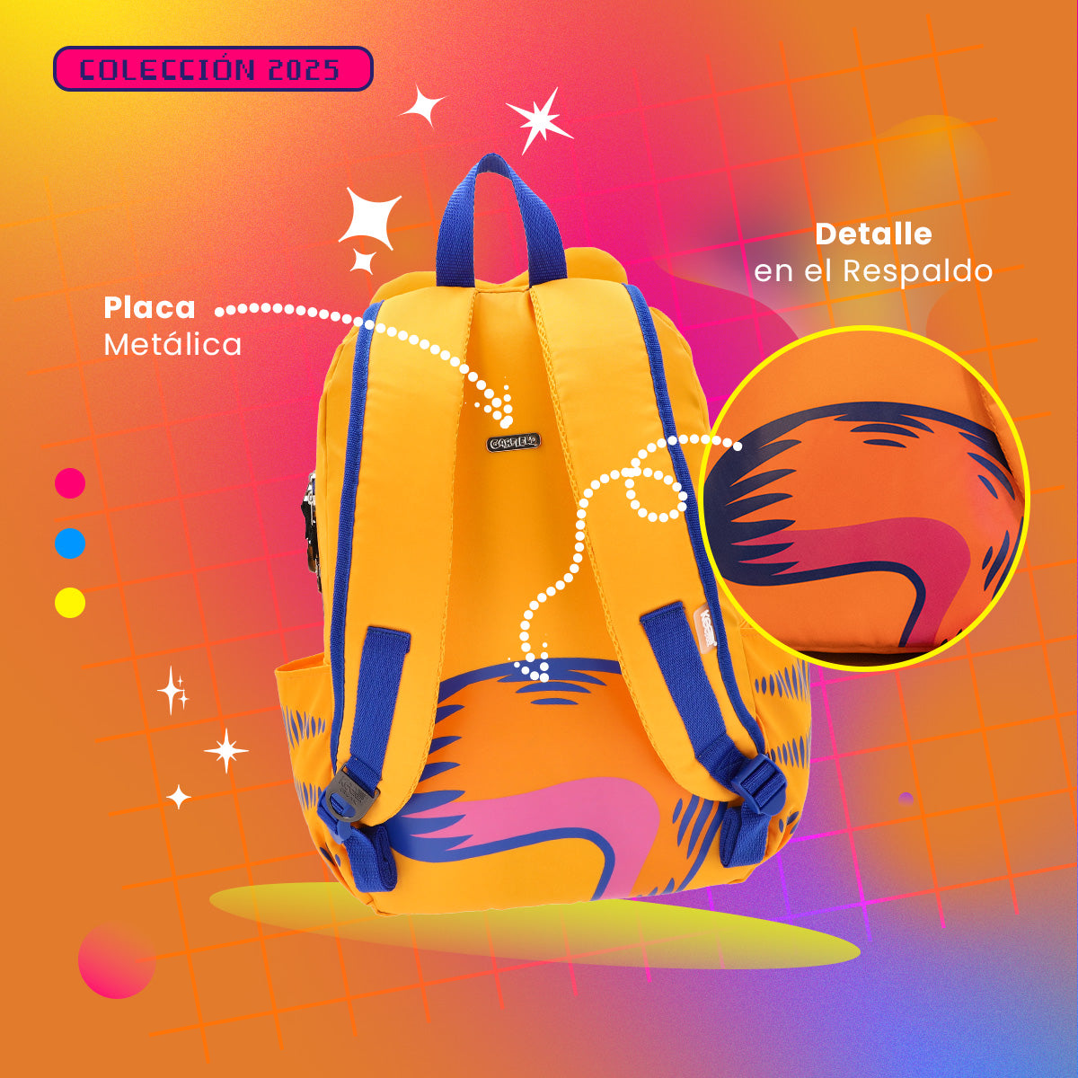 Mochila Garfield Smiling Cat 019