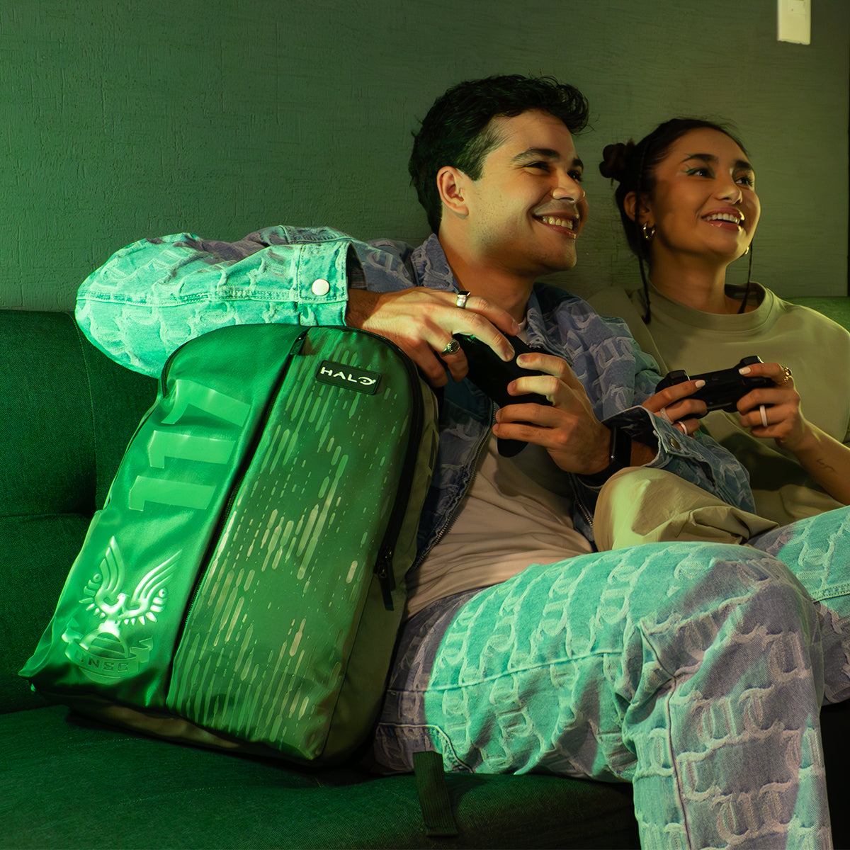 Set Mochila y Estuchera Halo Combat 117