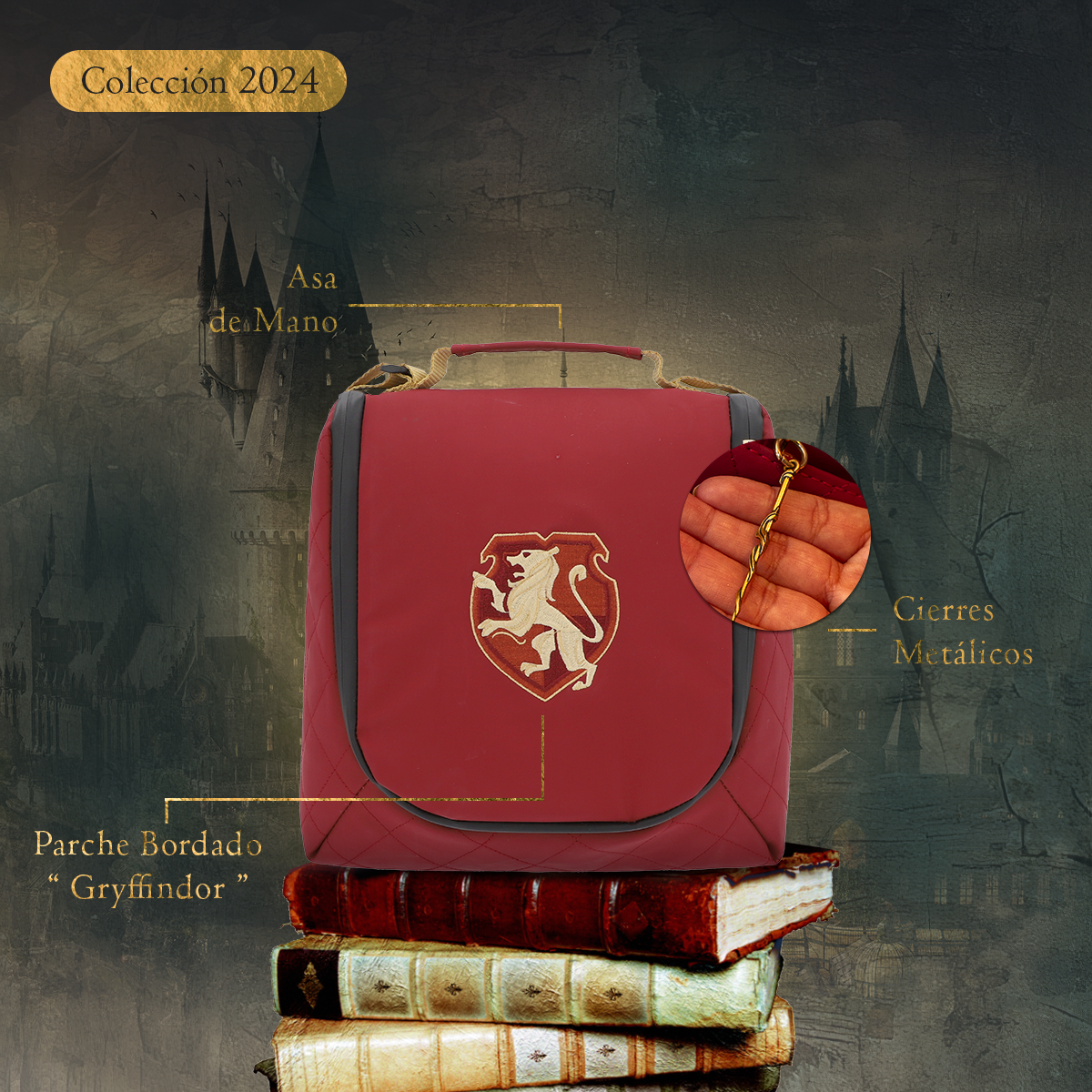 Lonchera Gryffindor Hogwarts Legacy