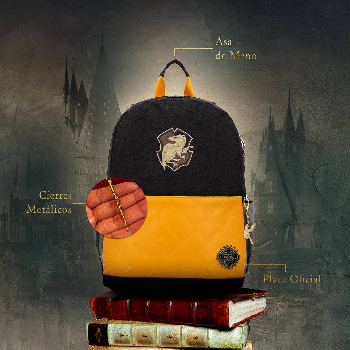 Mochila Hufflepuff Hogwarts Legacy