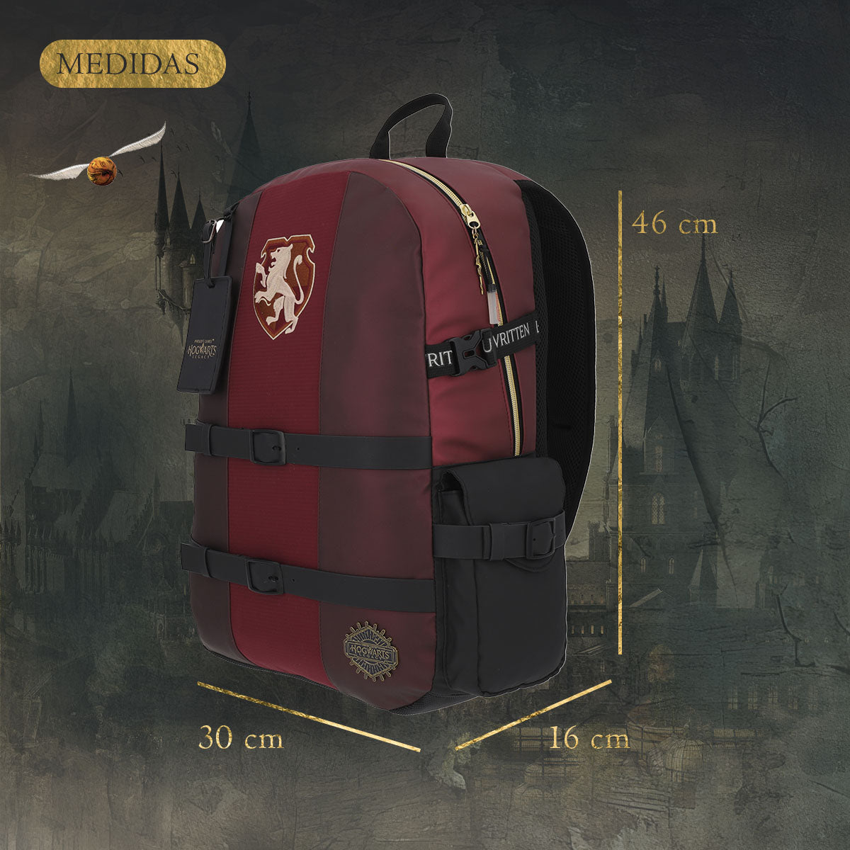 Mochila Premium Gryffindor Hogwarts Legacy
