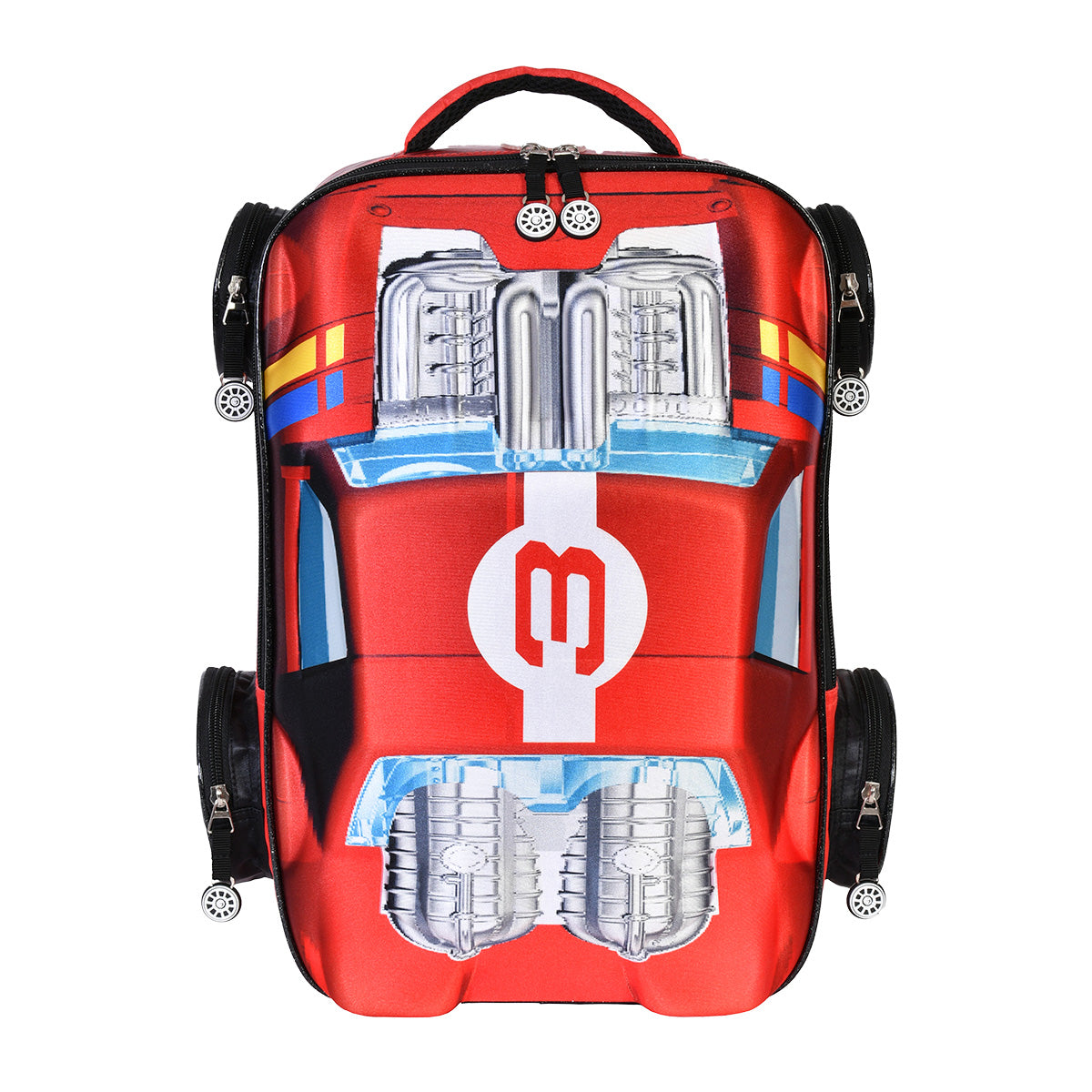 Mochila en Forma de Hot Wheels Rojo