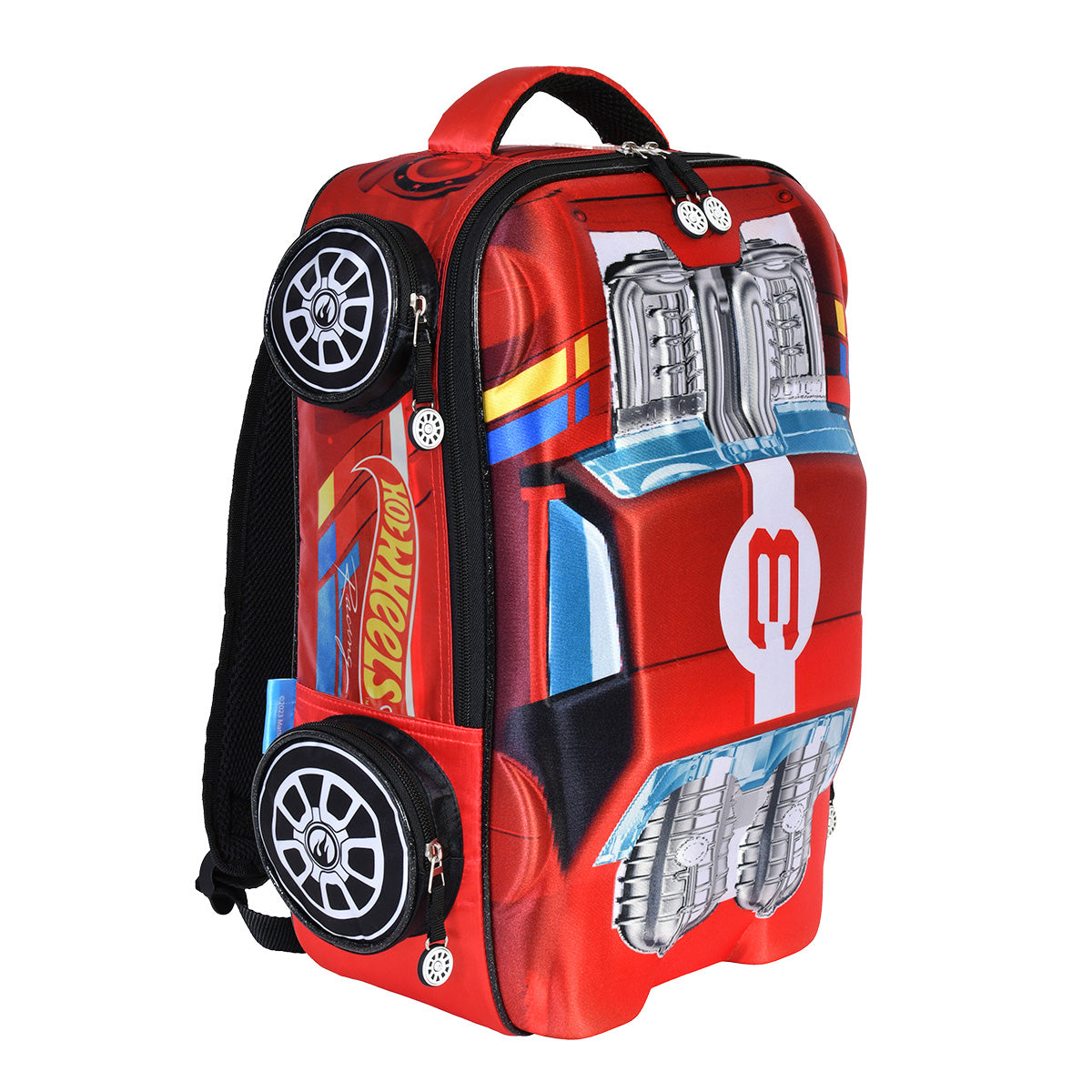 Mochila en Forma de Hot Wheels Rojo
