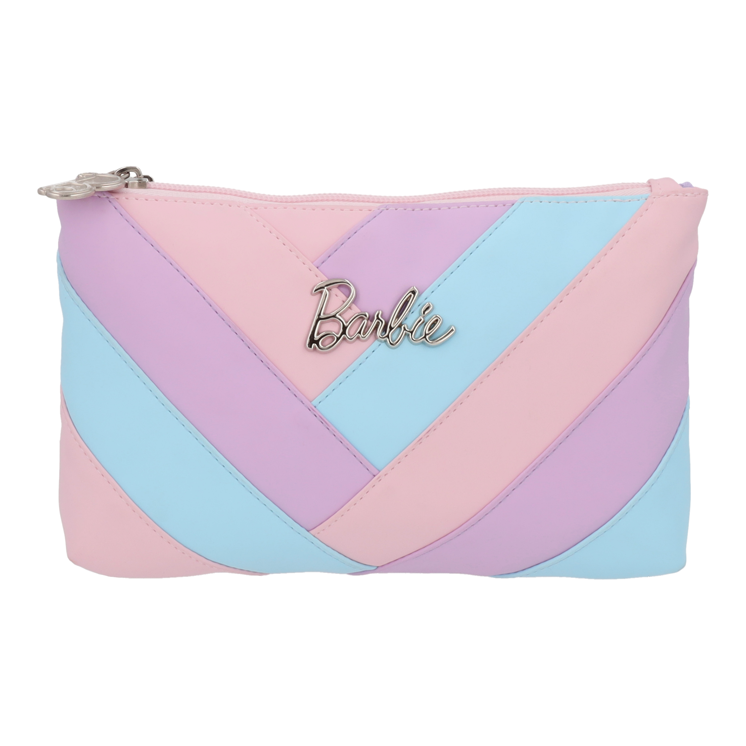 Estuchera Barbie Colores Pastel Casual Original