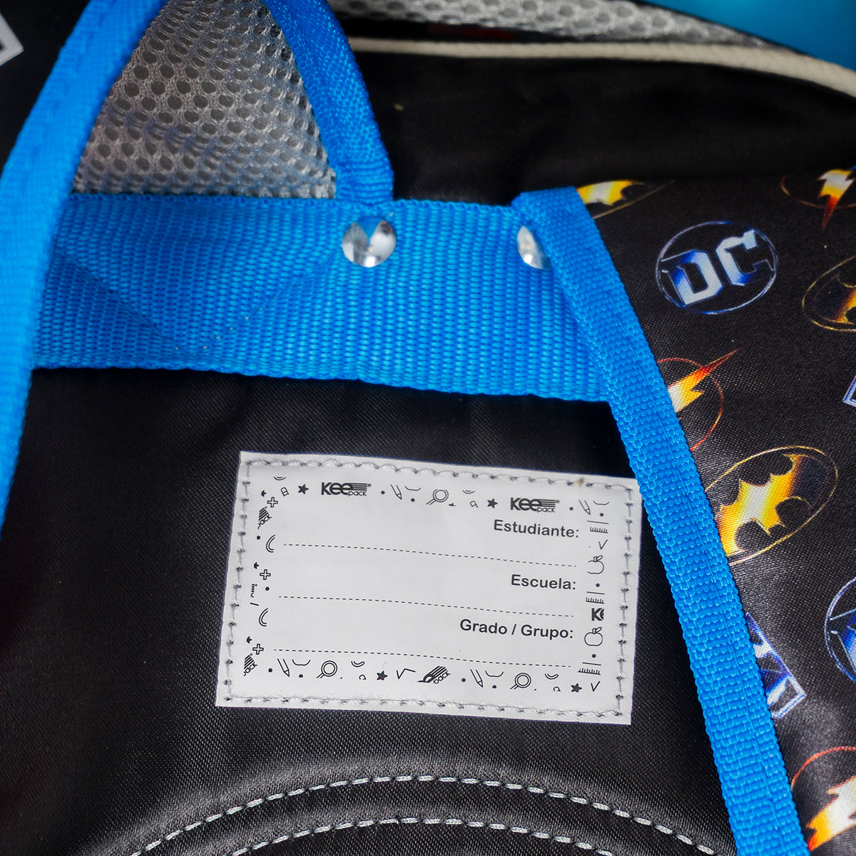 Set Mochila, Lonchera y Estuchera Escolar Justice League