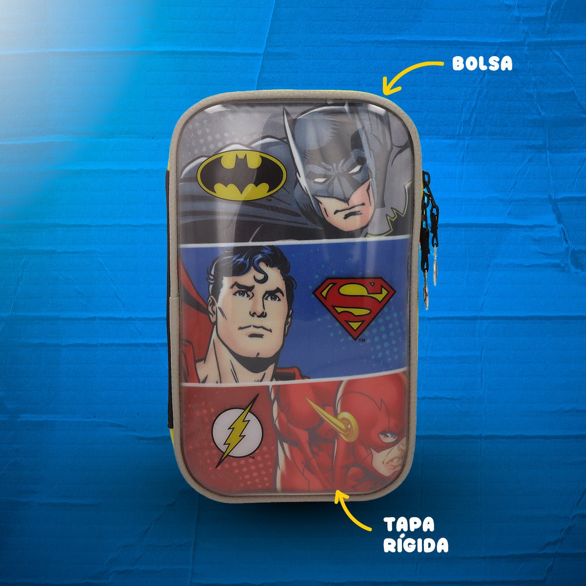 Estuchera Escolar Justice League