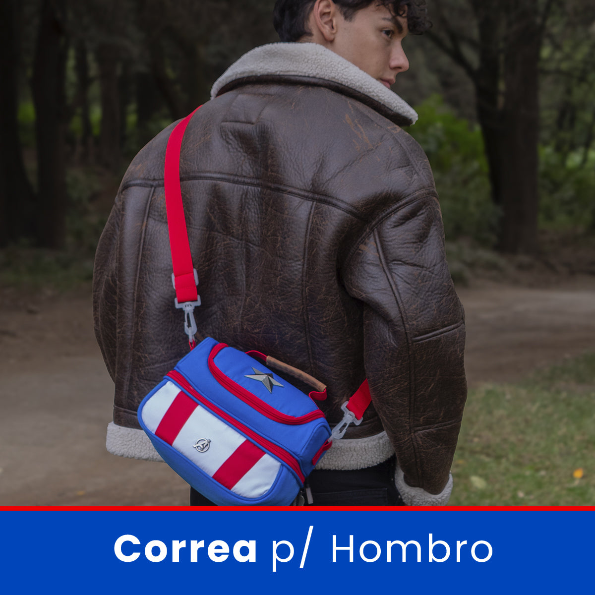 Lonchera Capitán América Classic Comic