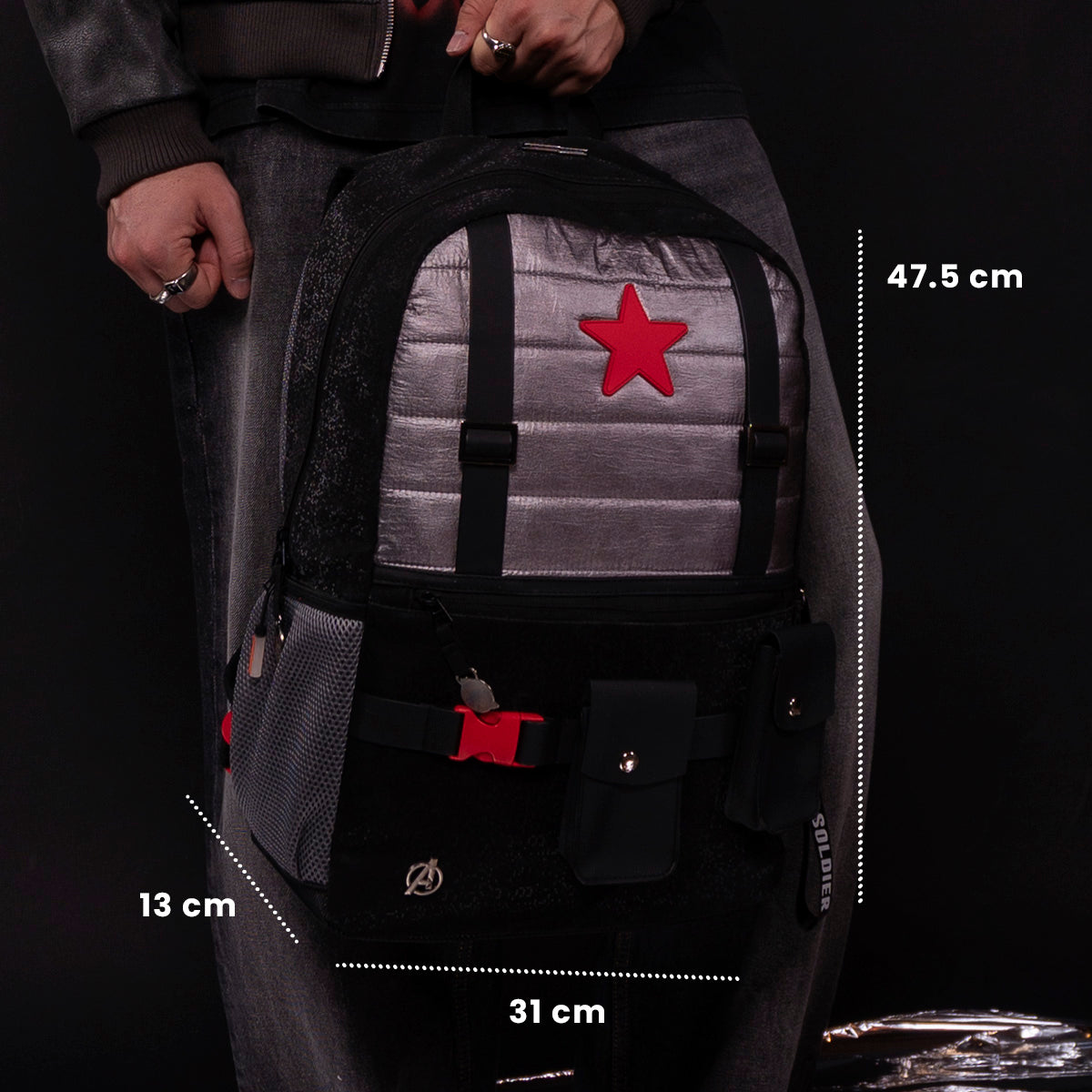 Mochila Winter Soldier Vibranium Arm