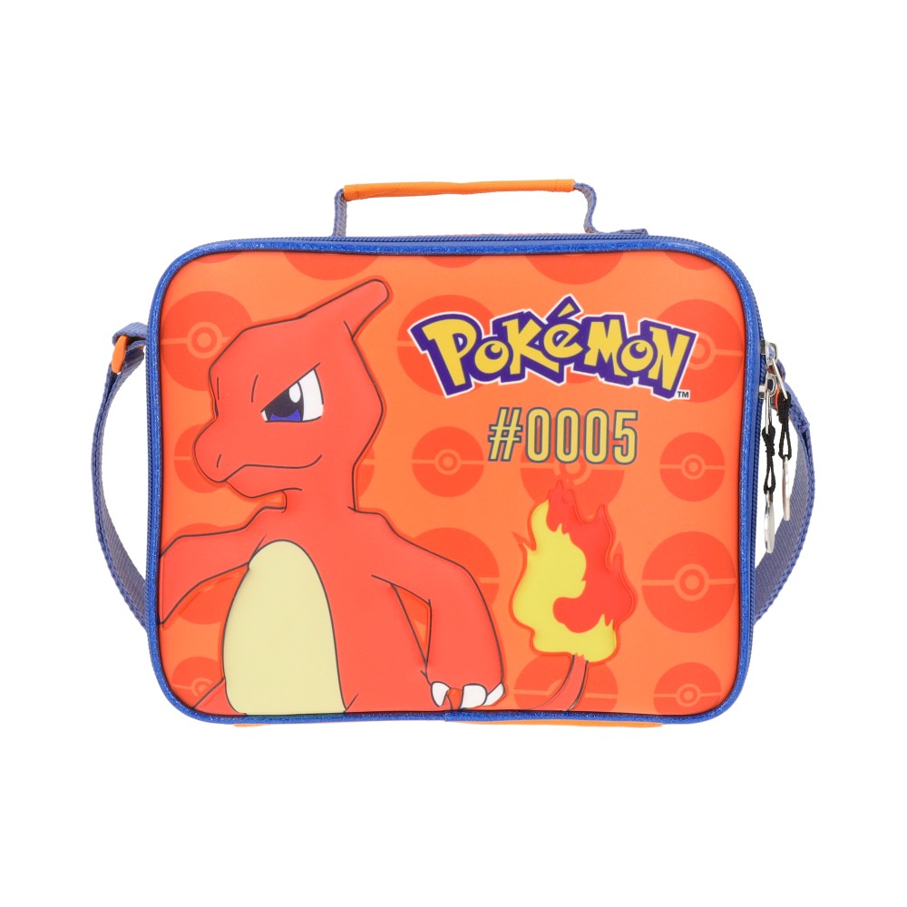 Set Escolar Mochila, Lonchera y Estuchera de Pokémon Charmander #0004 Edición
