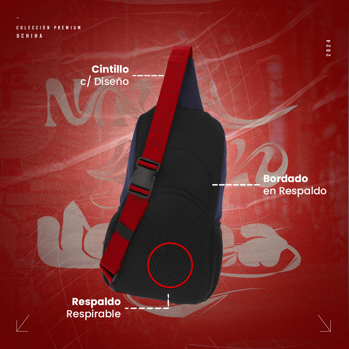 Cross body Naruto Clan Uchiha