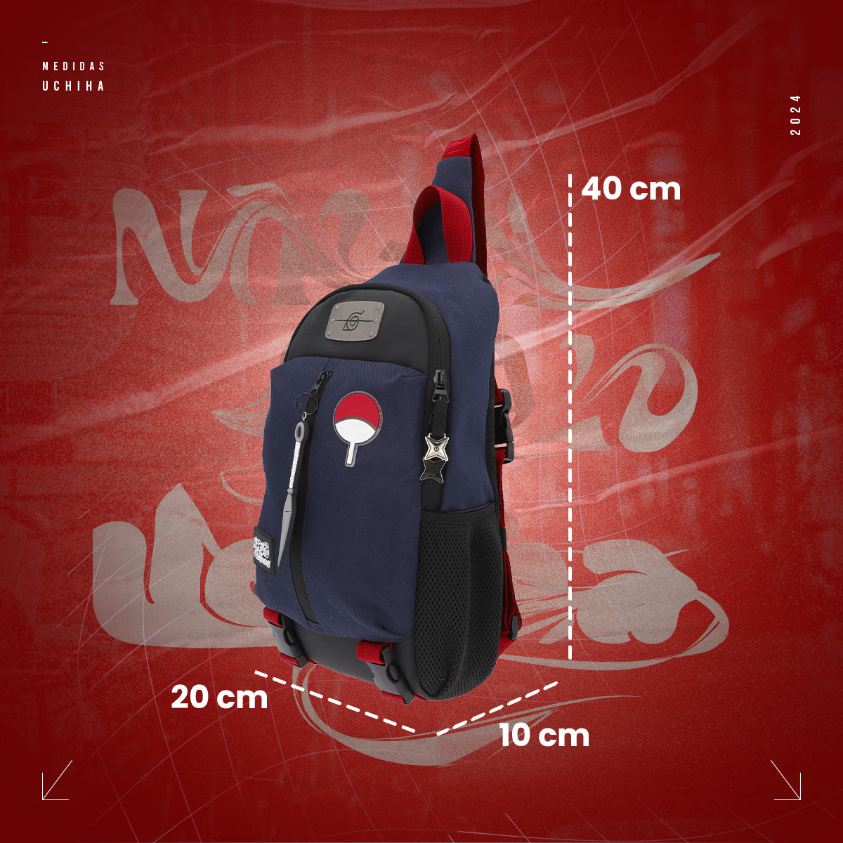 Cross body Naruto Clan Uchiha