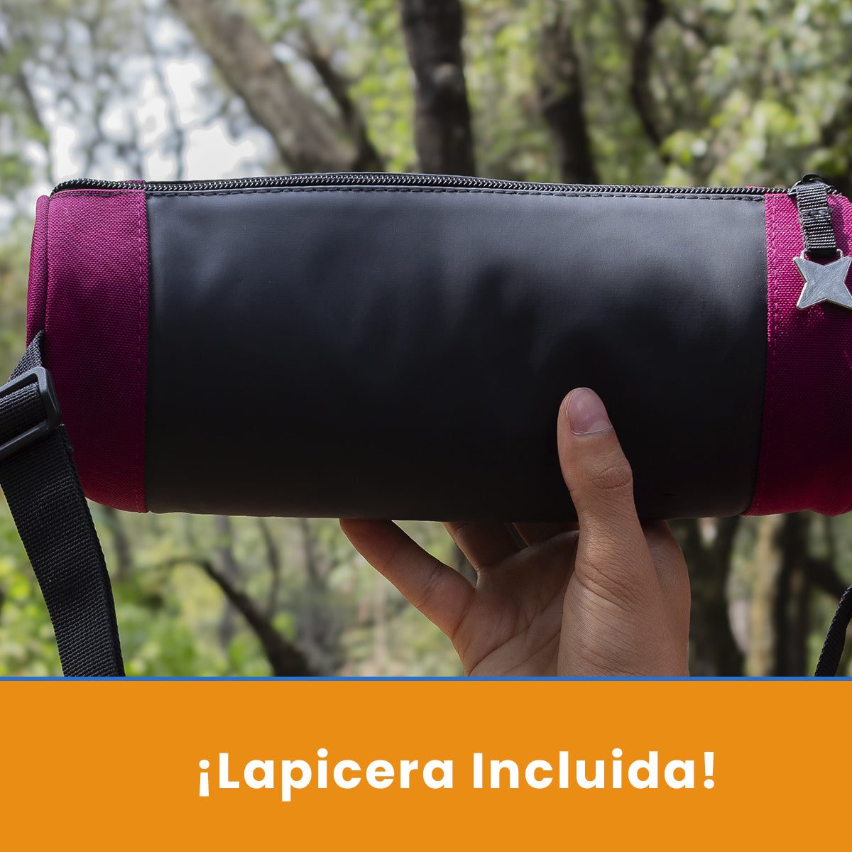 Mochila Naruto Modo Sabio con Lapicera - Edicion Limitada