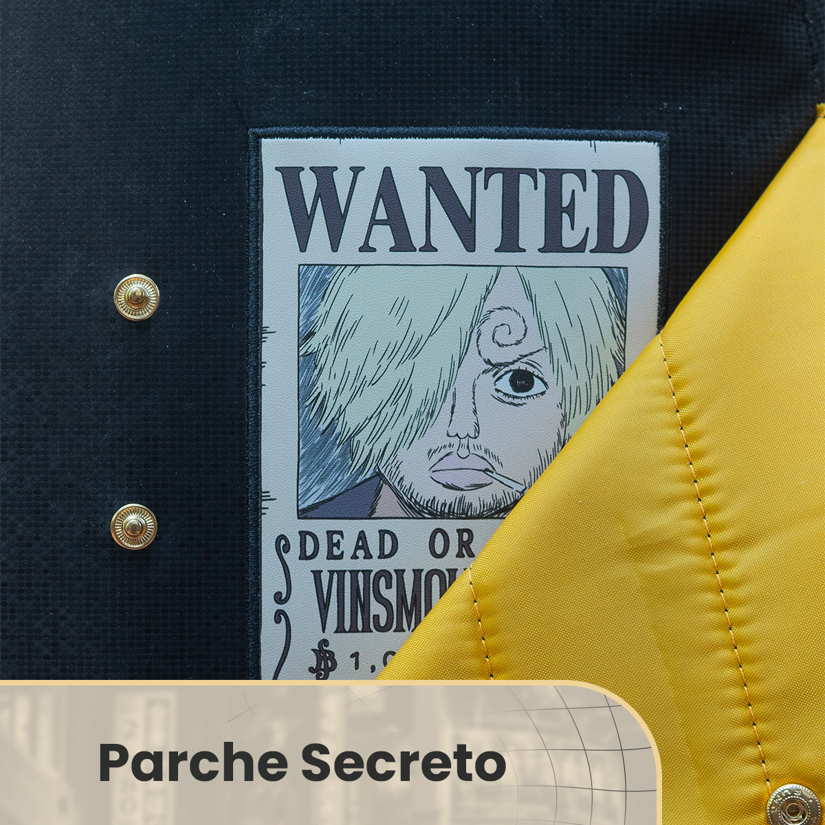 Mochila One Piece Sanji Black Leg