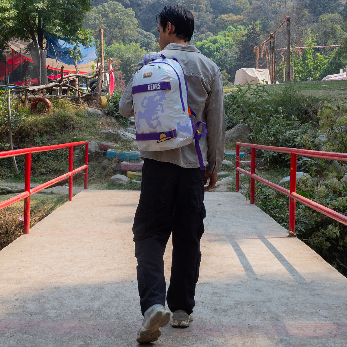 Mochila One Piece Luffy Gear 5