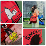 Lonchera Snoopy Casa Roja