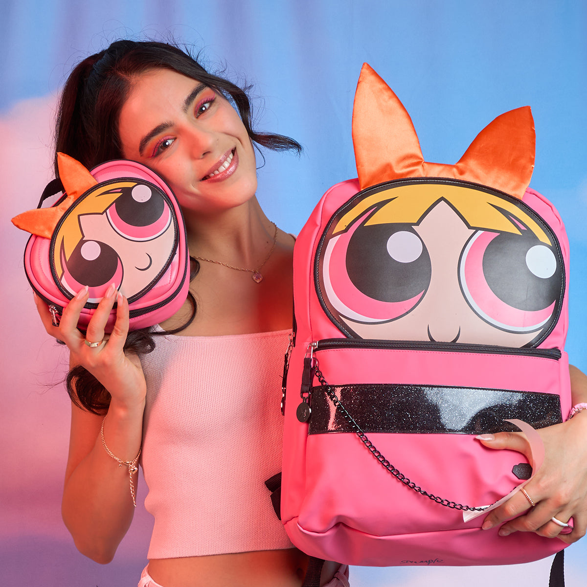 Set Mochila y Estuchera Bombón Las Chicas Superpoderosas New Edition