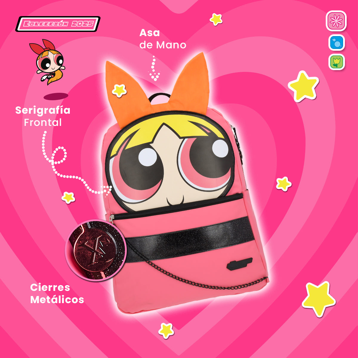 Mochila Bombón Las Chicas Superpoderosas New Edition