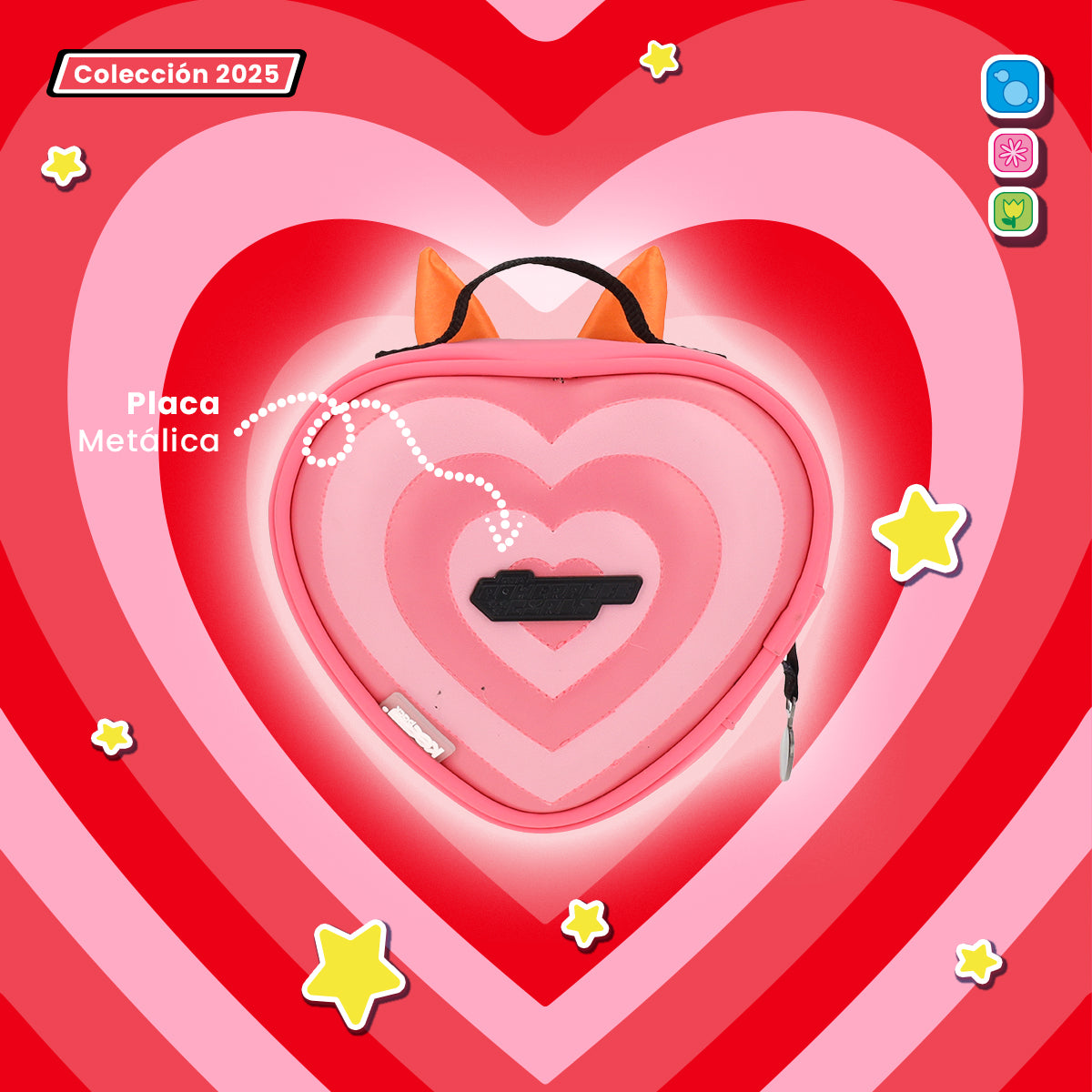 Set Mochila y Estuchera Bombón Las Chicas Superpoderosas New Edition