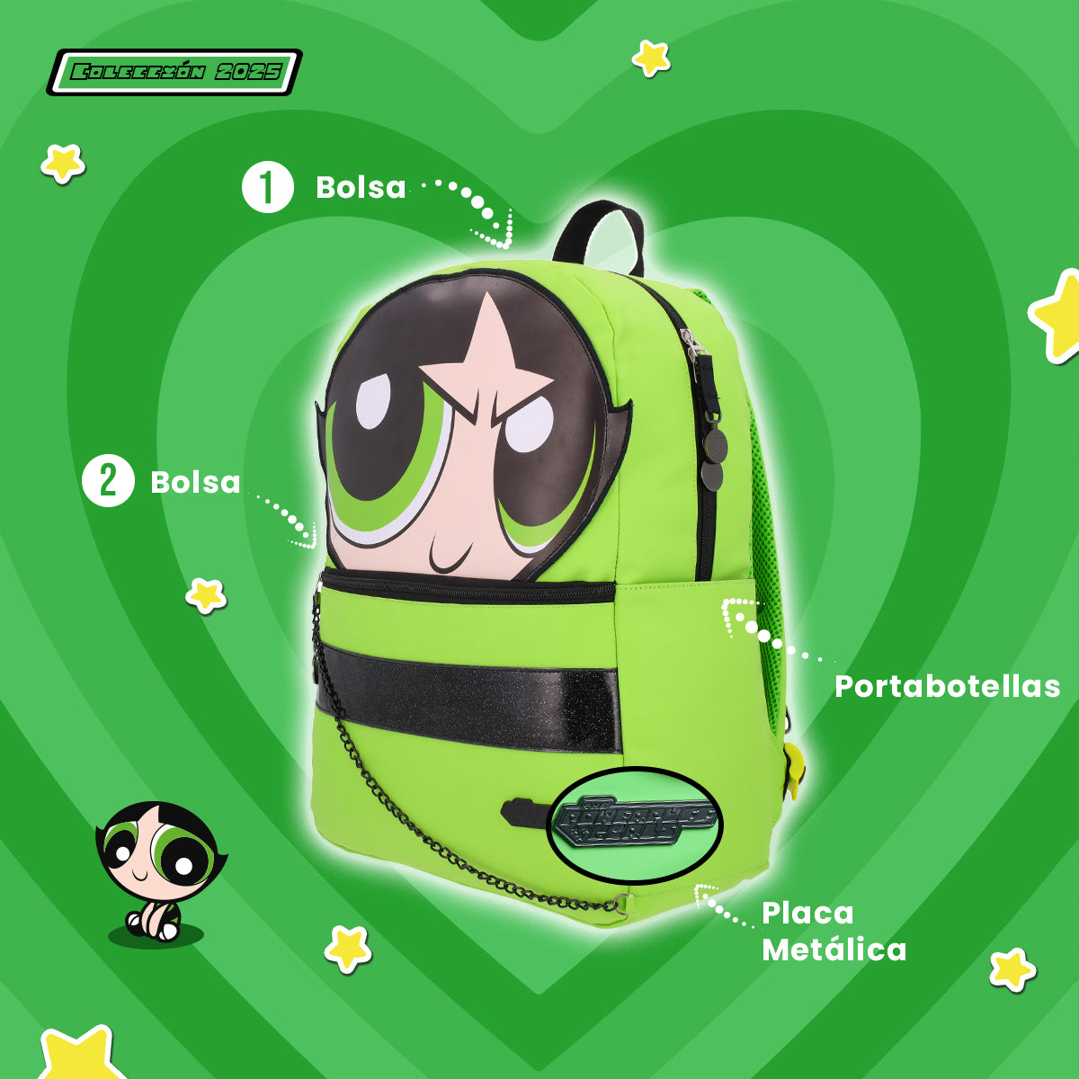 Mochila Bellota Las Chicas Superpoderosas New Edition