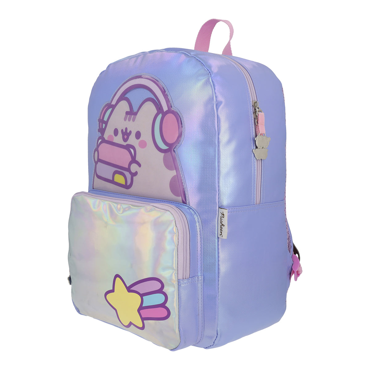 Mochila Pusheen Music Holográfica