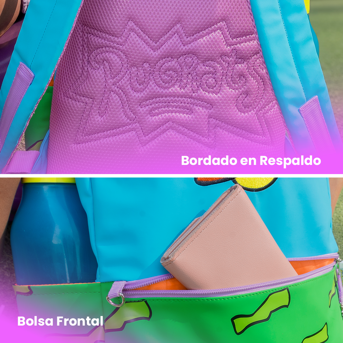 Mochila Rugrats Carlitos con Lapicera