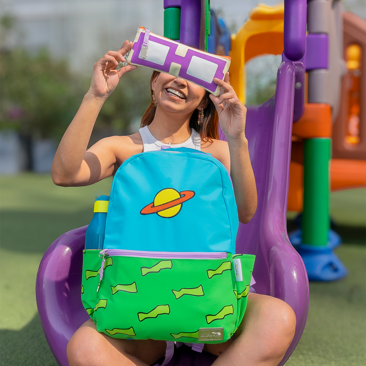 Mochila Rugrats Carlitos con Lapicera